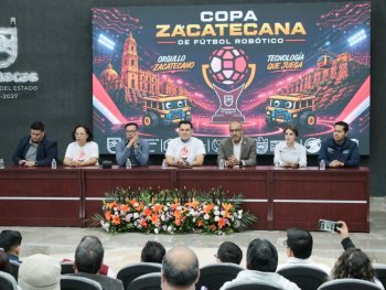 Gobierno de Zacatecas realiza Primera Copa de Fútbol Robótico 2026 para impulsar vocaciones científicas