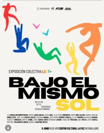 ISC inaugurará exposición colectiva LGBT+ “Bajo el Mismo Sol” en La Paz