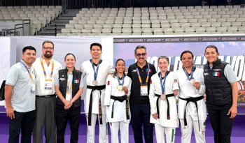 México cierra Grand Prix de Para Taekwondo con oro y tres bronces en Roma
