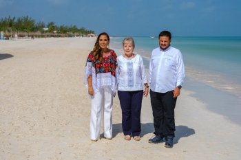 Mara Lezama refrenda ante Sheinbaum compromiso de Quintana Roo con desarrollo sustentable
