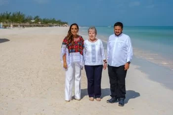 Mara Lezama refrenda ante Sheinbaum compromiso de Quintana Roo con desarrollo sustentable