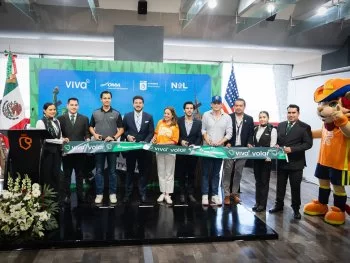 Samuel García inaugura vuelo directo Monterrey-Nueva York; Nuevo León se consolida como hub aéreo