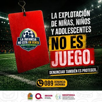 SIPINNA Quintana Roo lanza campaña para proteger a menores durante el Mundial 2026