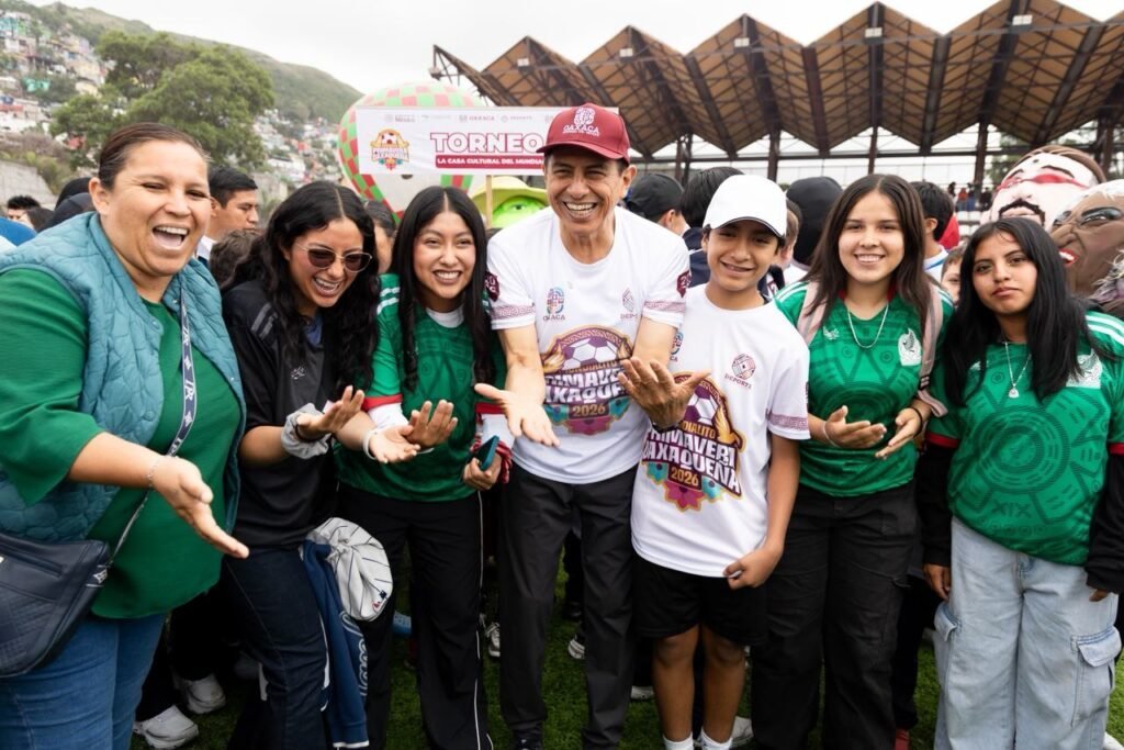 Gobernador Jara inaugura etapa estatal del Mundialito Primavera Oaxaqueña 2026