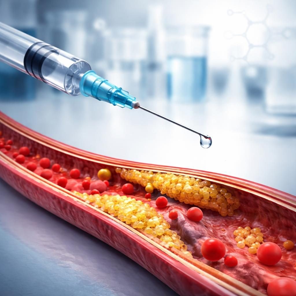Una sola inyección para controlar el colesterol de por vida: estudio lo señala posible