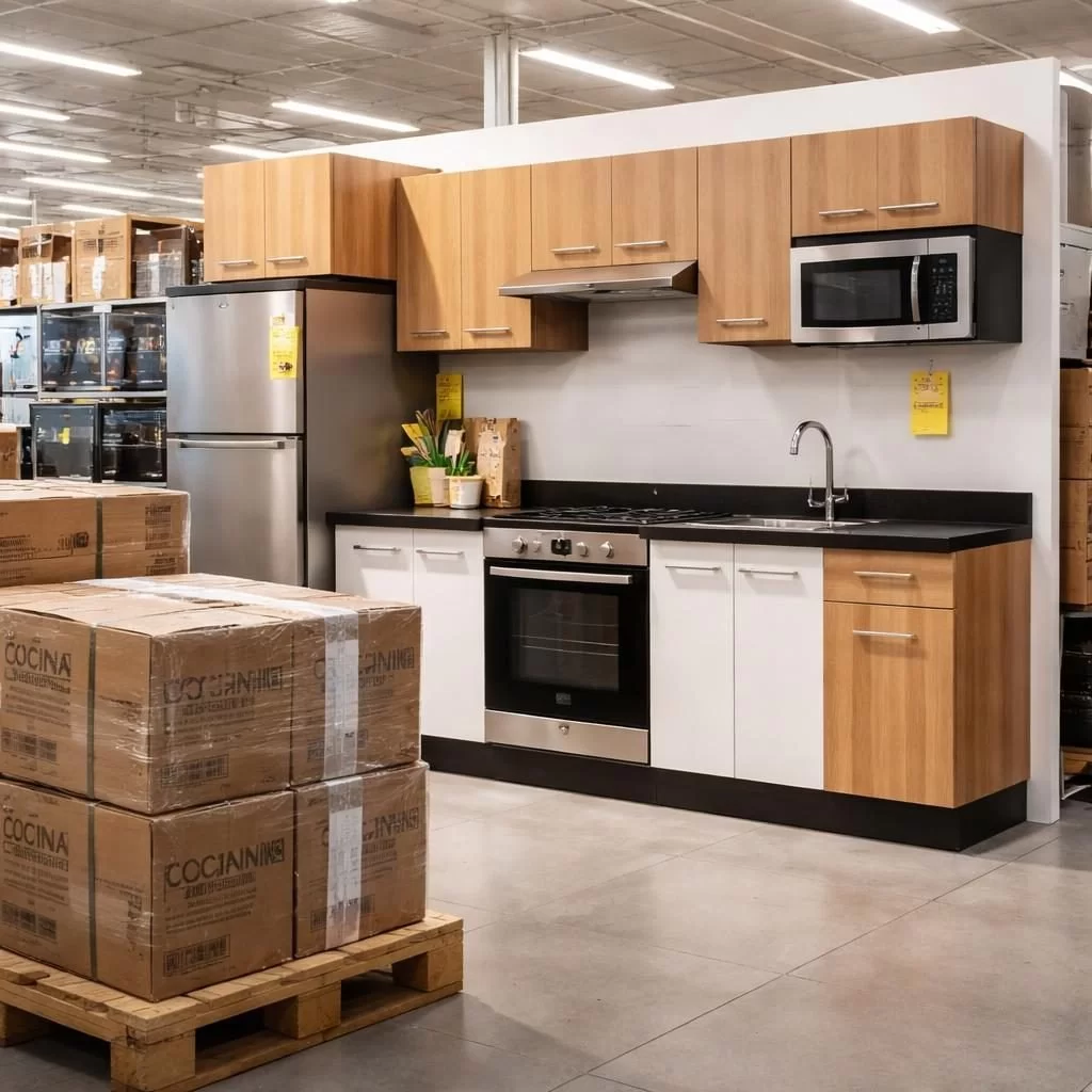 Coppel remata cocina integral Madesa Emilly Top en menos de 5 mil pesos