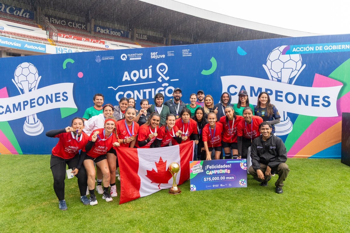 Querétaro y San Juan del Río triunfan en el torneo 'Contigo Mundial Joven' de la SEJUVE