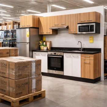 Coppel remata cocina integral Madesa Emilly Top en menos de 5 mil pesos