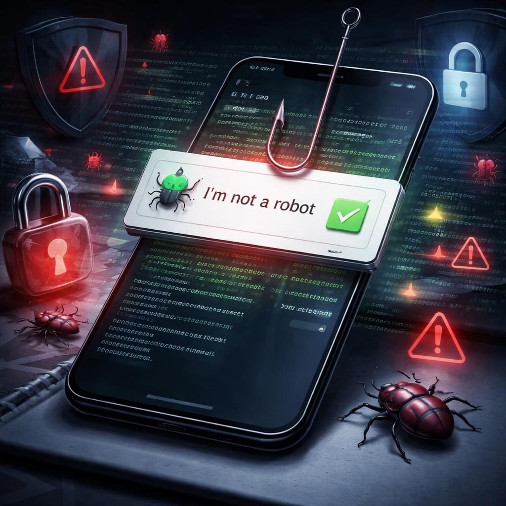 Cuidado con captchas falsos que inyectan malware en celulares, alerta Policía Cibernética