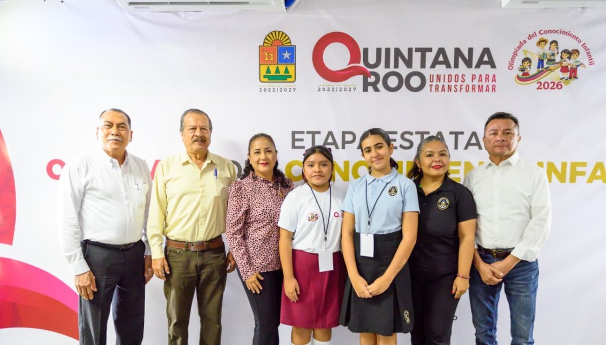 SEQ inaugura Tercera Etapa de la Olimpiada del Conocimiento Infantil 2026 en Chetumal