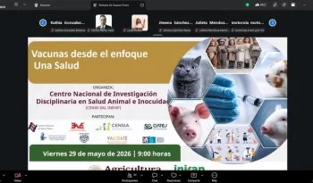 Capacitan a profesionales en vacunas con enfoque Una Salud en curso virtual