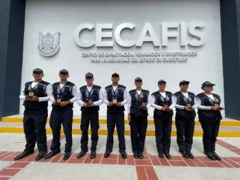 CECAFIS Querétaro gradúa a 58 nuevos policías; suman 681 en la administración estatal