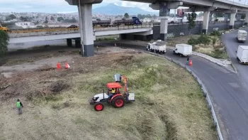 Gobierno de Puebla recupera 274 mil m² de áreas verdes en accesos de la capital