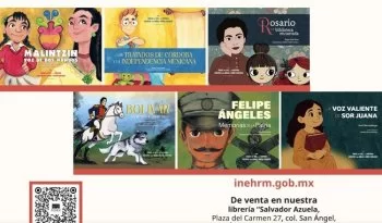INEHRM lanza colección de cuentos infantiles "Érase una vez la historia" para vacaciones
