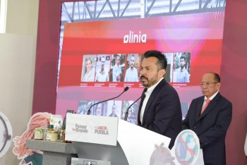 Puebla proyecta incorporar 8 mil unidades del vehículo eléctrico Olinia, anuncia Armenta