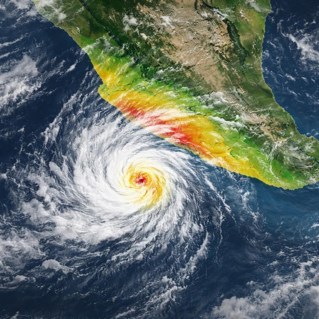 Tormenta tropical Boris se forma en el Pacífico y dejará lluvias intensas hasta el jueves en México