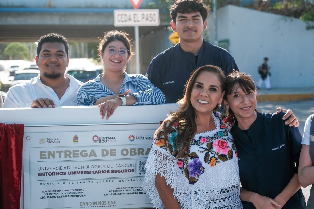Gobierno de Mara Lezama y Ana Paty Peralta entrega entorno seguro a estudiantes de la UT Cancún