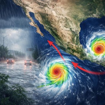 Boris provoca lluvias intensas este martes; Meteorológico vigila tormenta tropical Cristina