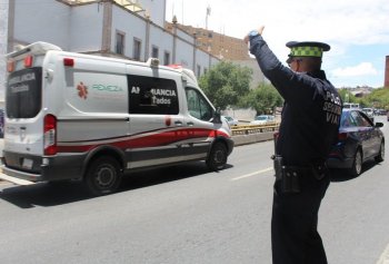 Gobierno de Zacatecas emite indicaciones viales para ceder paso a unidades de emergencia