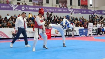 Ian Emmanuel Guapo gana oro en taekwondo en la Olimpiada Nacional