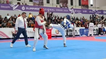 Ian Emmanuel Guapo gana oro en taekwondo en la Olimpiada Nacional