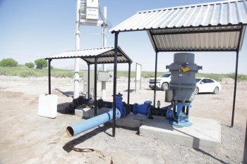 JCAS entrega nuevo pozo de agua potable a más de 12 mil 500 habitantes de Ahumada