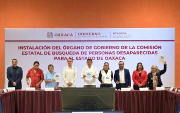 Oaxaca aprueba el Plan Estatal de Búsqueda de Personas, tercero en el país