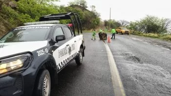 Tormenta tropical Boris deja inundaciones y deslaves en Oaxaca; Protección Civil atiende afectaciones