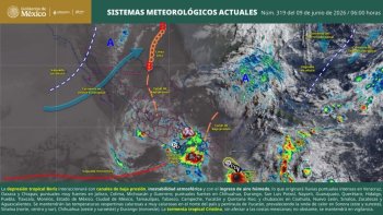 Tormenta tropical ‘Boris’ mantendrá lluvias intensas y oleaje elevado en Oaxaca