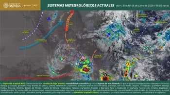 Tormenta tropical ‘Boris’ mantendrá lluvias intensas y oleaje elevado en Oaxaca