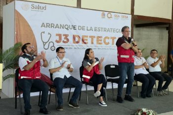 Arranca en Felipe Carrillo Puerto la estrategia de salud J3 Detecta para detección temprana de enfermedades