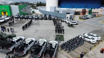 Despliegan operativo de seguridad con 220 elementos en Puebla para reducir delitos
