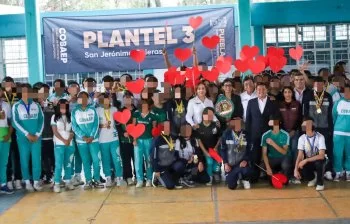 Firman convenio COBAEP y Secretaría de Deporte para impulsar a jóvenes poblanos