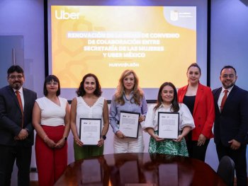 Renuevan alianza Uber y Nuevo León para traslados gratuitos a mujeres víctimas de violencia