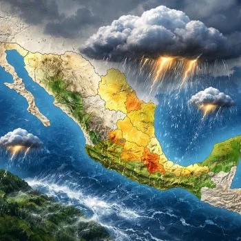 Smn alerta por lluvias fuertes en México: lista de estados afectados