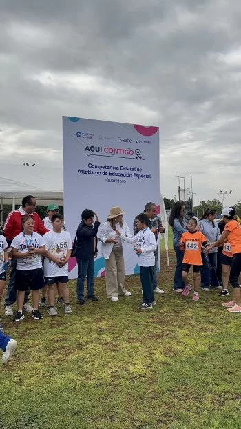 USEBEQ realiza competencia estatal de atletismo para estudiantes de educación especial en Querétaro