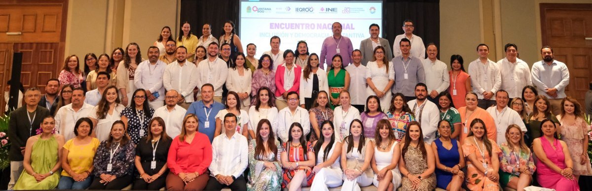Mara Lezama inaugura encuentro nacional de inclusión y democracia rumbo a elecciones de 2027