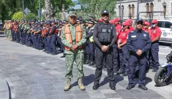 Despliegan operativo ‘Unidos por Ti’ con 150 elementos en Puebla para seguridad durante el Mundial