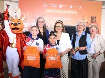 Lanzan 'Guardianes de Valores' en Nuevo León para formar a la niñez con integridad