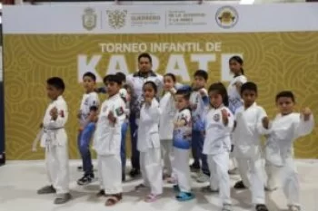 Torneo de Karate SEJUVE 2026 reúne a más de 100 atletas infantiles en Guerrero