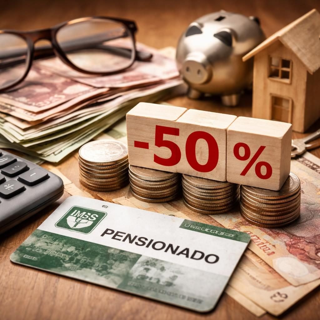 Descuentos de hasta 50% para pensionados del IMSS: beneficios poco conocidos