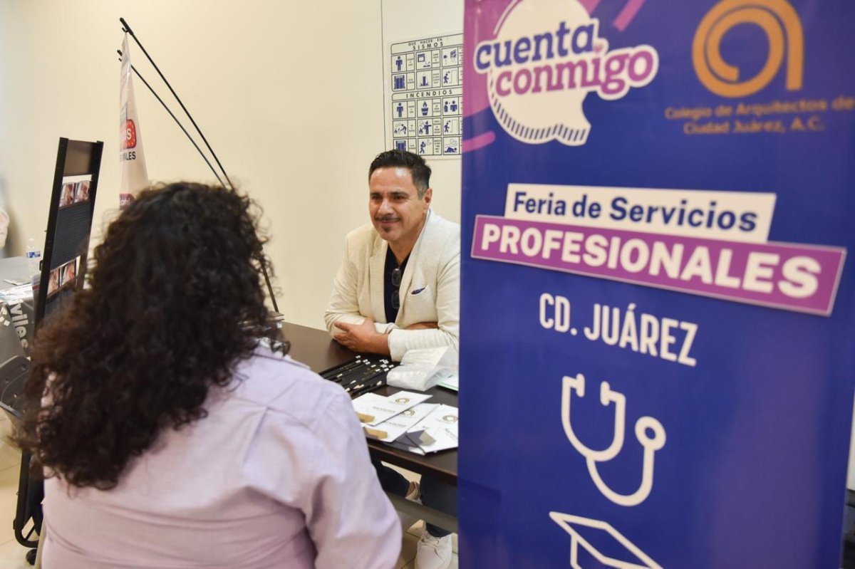 Feria de Servicios Profesionales 2026 en Juárez: más de mil 800 atenciones gratuitas