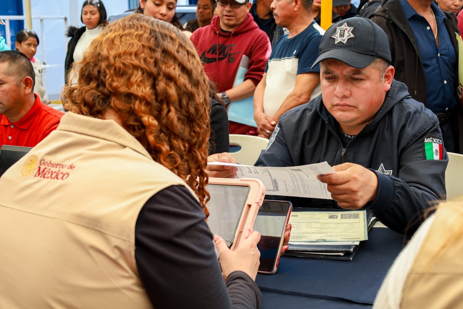 IMSS-Bienestar afilia a más de 4 mil policías auxiliares de Puebla para atención médica gratuita