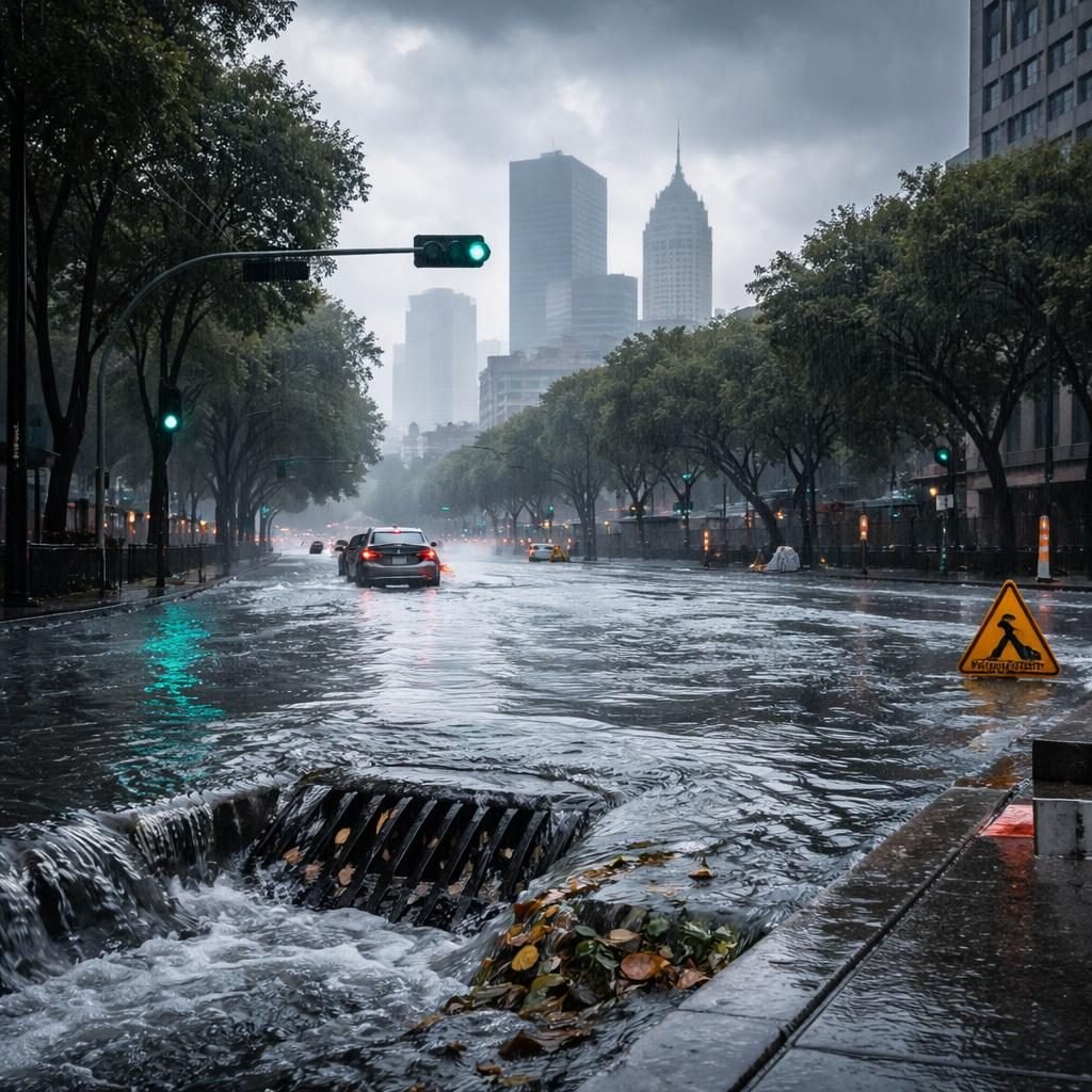 Lluvia fuerte en CDMX: el pronóstico del tiempo para hoy y el fin de semana