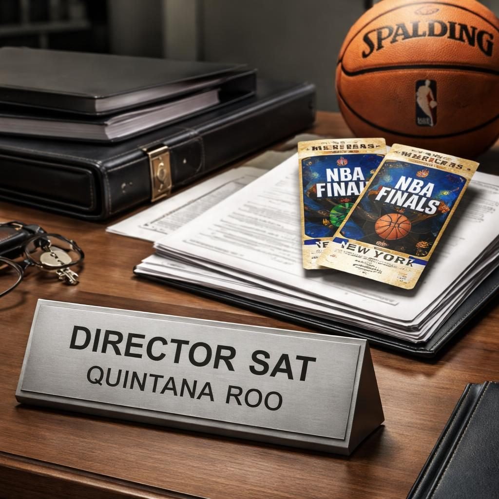 Renuncia director del SAT de Quintana Roo tras ser captado en finales de la NBA en Nueva York