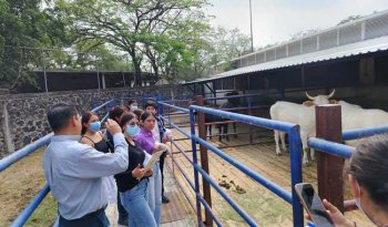 Estudiantes de Veterinaria visitan centro del INIFAP para conocer avances en parasitología ganadera