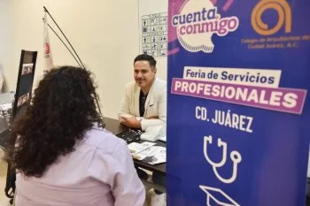 Feria de Servicios Profesionales 2026 en Juárez: más de mil 800 atenciones gratuitas