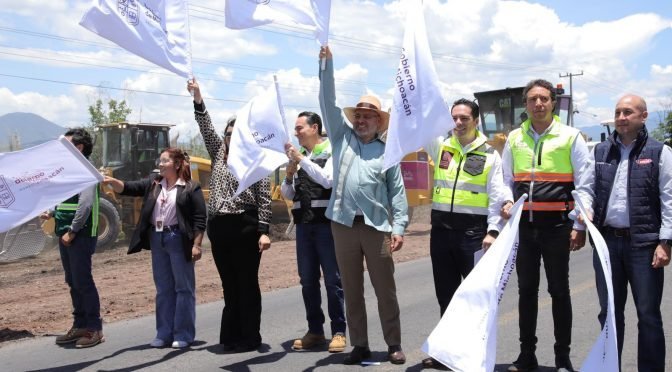 Arranca construcción de distribuidor vial en Zamora con inversión de 270 mdp
