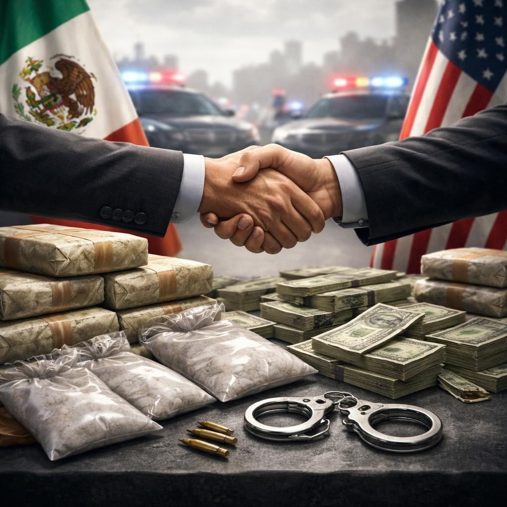 Destaca Claudia Sheinbaum estrategia contra narcotráfico y cooperación con EE.UU.