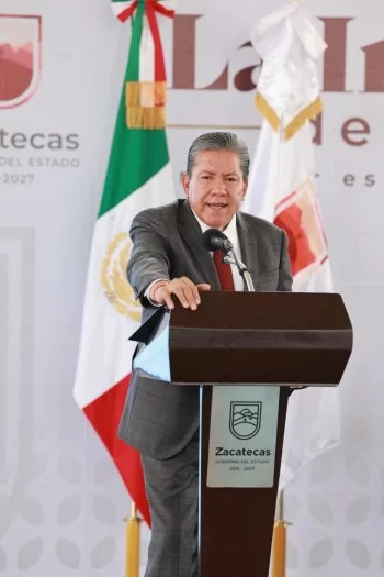 Gobernador David Monreal destaca recuperación de presas en Zacatecas con 61% de almacenamiento